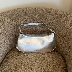 Metallic bag from Nordstrom